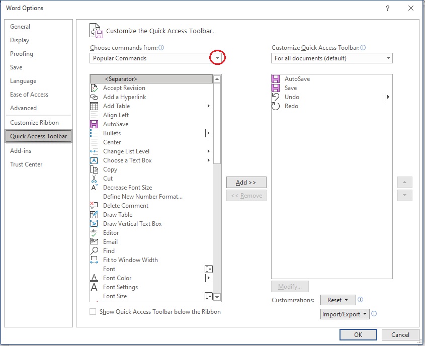An easy way to add a command from the Ribbon onto the Quick Access ...