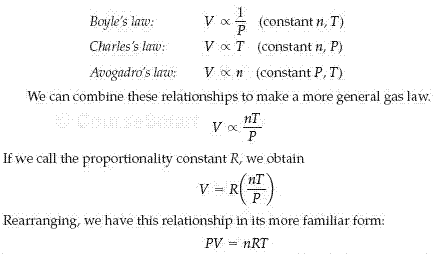 R = 0.08206 L-atm/mol-K and R = 8.314 J/mol-K are two values commonly ...